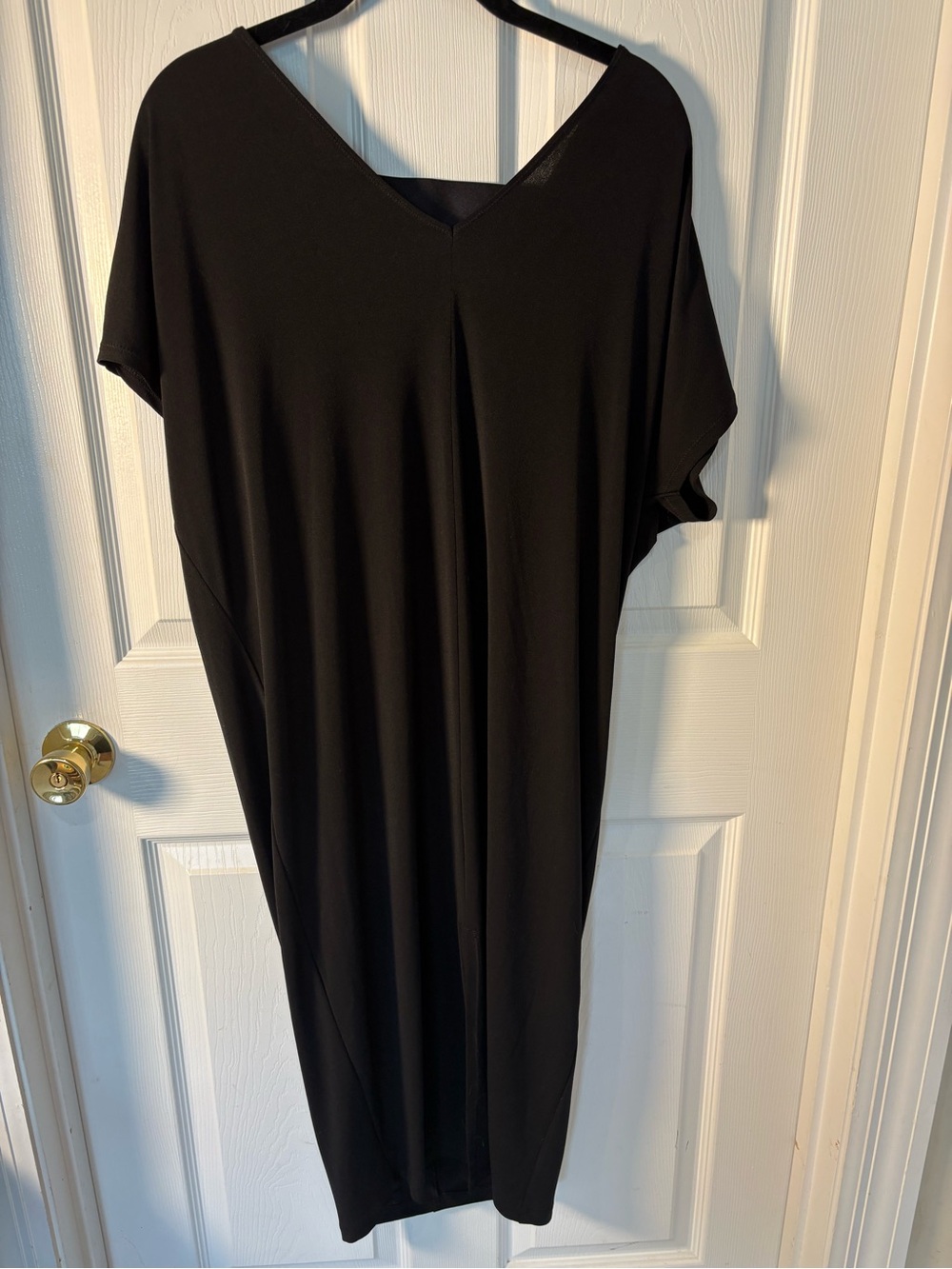 RACHEL Rachel Roy Black Maxi V-Neck Dress - Picture 7 of 7
